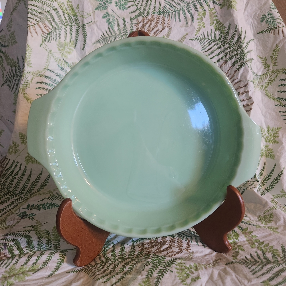 Fire King Jadeite Pie Plate